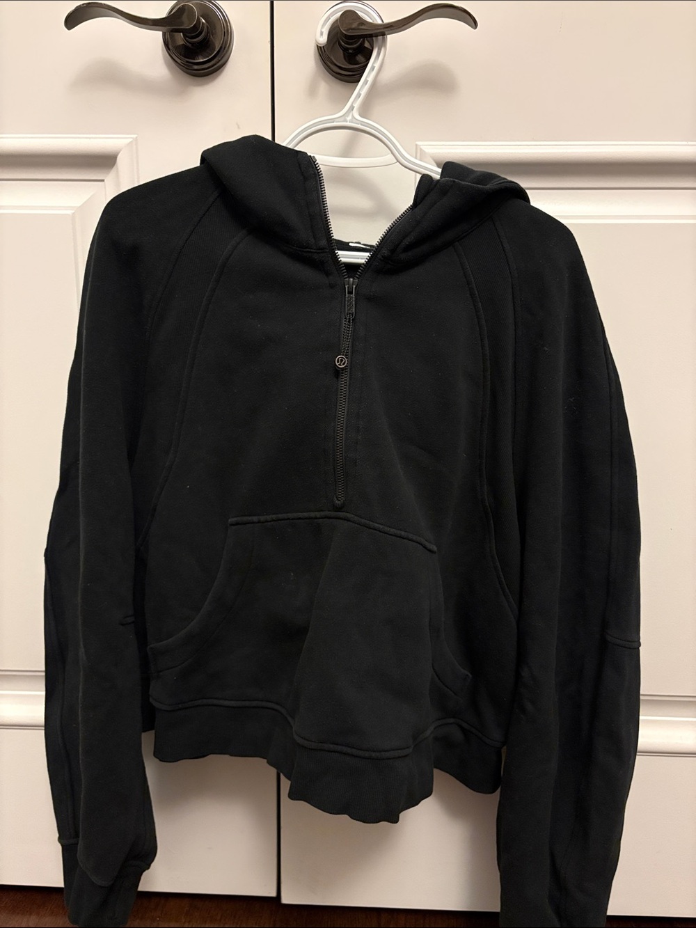 lululemon athletica Black Women's Zip-Up Hoodie Sweater